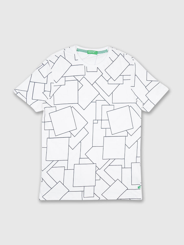 Geo Shapes AOP Tee image number 5